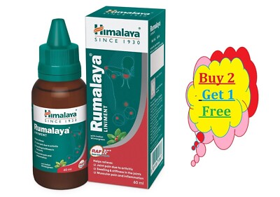 Himalaya Rumalaya Oil 1 Box 60 ml Buy 2 Get 1 Free