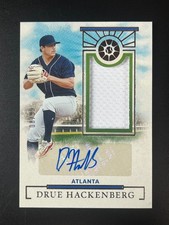 2024 Boys Of Summer Drue Hackenberg Prospect Patch Auto #/99 Braves
