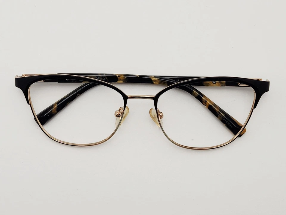 Monturas de gafas Jones New York J486 negro/dorado 53-17-135 Foto 2 de 4