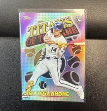 JAC CAGLIANONE- 2026 Topps Series 1 RC - Titans of the Game #TOG-12