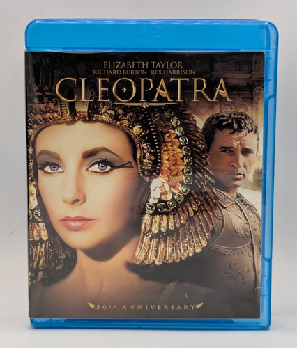 Cleopatra Liz 1963 50th Anniversary Blu-Ray Taylor Richard Burton Rex Harrison