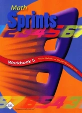 Math Sprints, Workbook 5, Tricia Salerno