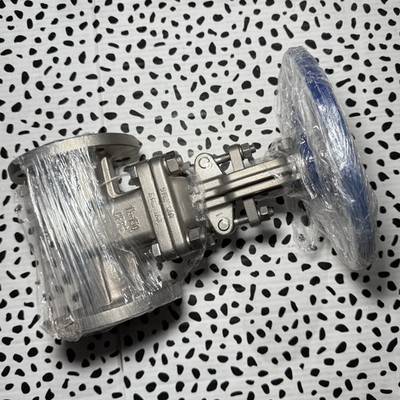SHARPE Gate Valve 1 1/2 in, 316 Stainless Steel, Rising, Class 150 Flange, Wheel