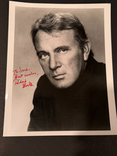 Vintage 1980's 8x10 Inscribed Signed Photo by Legendary Actor Richard Burton