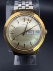 Timex 28018 Marlin Vintage Men’s Manual Wind Wrist Watch Runs Great Day Date