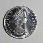 1966 Canada $1 Silver Dollar 0.800 Elizabeth II KM#64