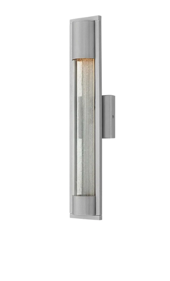 Hinkley Lighting 1224TT Mist 1 Light Darksky Outdoor Wall Sconce Titanium - Image 2 of 4