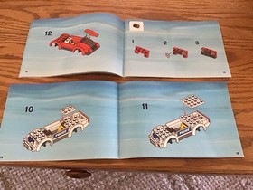 2 Lego City 3648 Instruction Books
