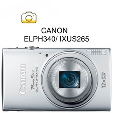 Canon PowerShot ELPH 340 HS/ IXUS 265 Digital Camera 16.0 MP 12X Optical Zoom