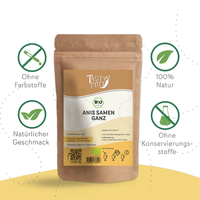 Tasty Pott Bio Anis Samen, Ganz 100G GewüRz Tee Kochen Anissaat Vegan