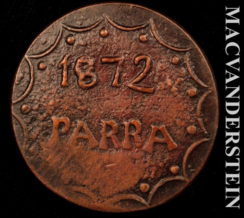 Mexico: 1872 Parra 1/8 R Xalpa Hacienda Wage Token - Scarce  No Reserve  #L7354