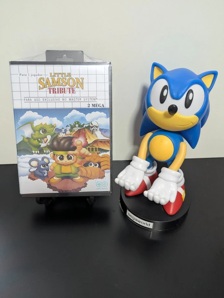 SEGA Master System LITTLE SAMSON TRIBUTE Retrogame HOMEBREW NEU Brazil