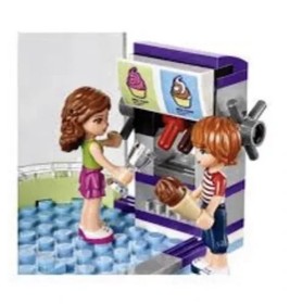 LEGO Friends Heartlake Frozen Yogurt Shop 41320 Building Kit 370 Pc COMPLETE SET