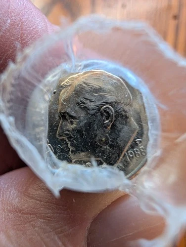 1988-D  Original Uncirculated Roll of Roosevelt Dimes (50 Coins)