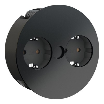 Bachmann TWIST 2xCEE7/3 2m AEH schwarz matt - 931.100