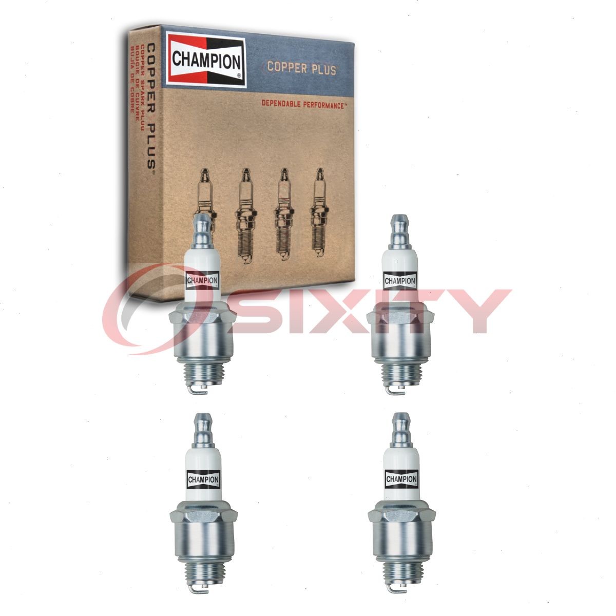 4 pc Champion Copper Plus 868-1 Spark Plugs for RJ19LM 92161 799876 6787 by