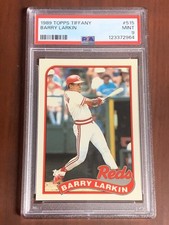 1989 Topps Tiffany Barry Larkin #515 PSA 9