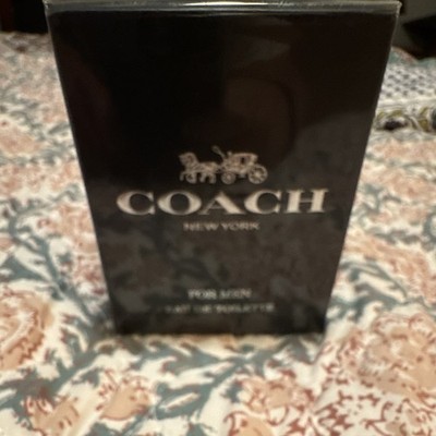 Coach New York Men's Eau de Toilette Spray Regular Size 1.3 fl oz