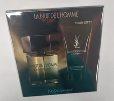 YSL La Nuit De L'Homme 2pc Gift Set for Men - New In Box