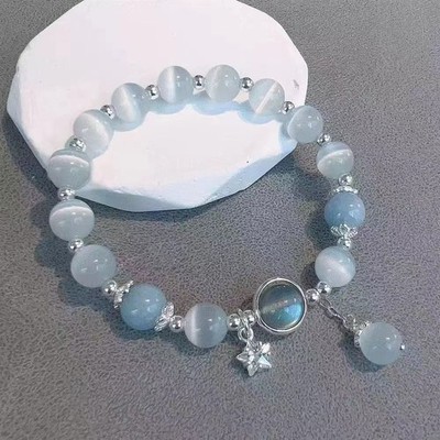 Leichtes 9-teiliges Glasarmband Set für bequeme Sommerkleidung