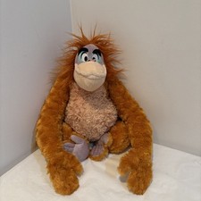 Disney Store Jungle Book Plush King Louie Toy Closing Hands or Hanging