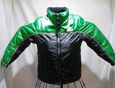 ZeroXposur-Kids-Green Black-Puffer Jacket C44108-Size L-7-Full Zip-Insulated