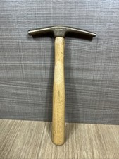 VINTAGE C.S. OSBORNE  CO BRASS MAGNETIC TIP TACK HAMMER NO.33