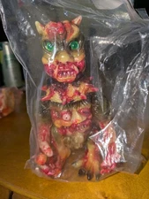 Bukimi Blasters Evil Demon Sofubi Glow GID Full Set Omake Yokai Bloody Pig WOW!