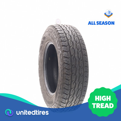 Used LT 245/75R17 Kumho Mavis Mountaineer APT 121/118R - 9.5/32