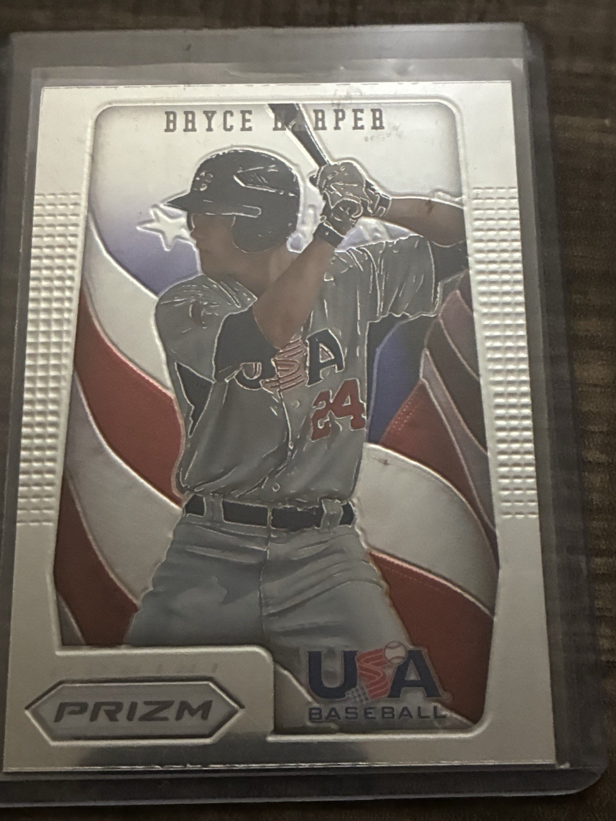2012 Panini Prizm USA Baseball Bryce Harper #USA7 (RC)