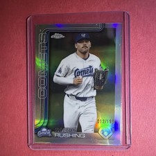 Topps 2025 Pro Debut Chrome Dalton Rushing Refractor /199 Comets #PDC-104 RC