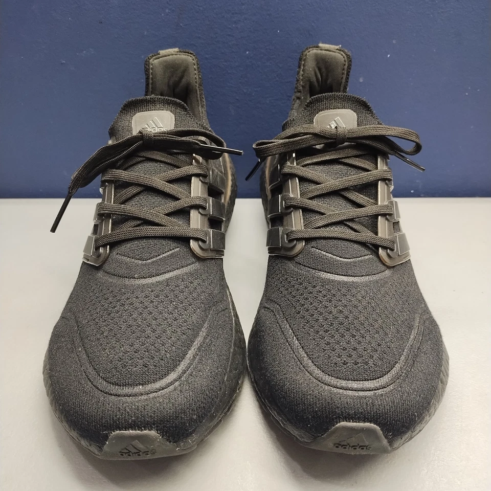 Adidas Ultraboost 21 Tenis Mujer EE. UU. Talla 10 Negro Atlético Con Cordones FZ2762 Foto 2 de 4