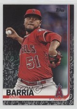 2019 Topps Black 55/67 Jaime Barria #206 gd1