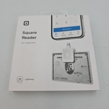 Square Credit Debit Card Reader for Magstripe with Lightning Connector 