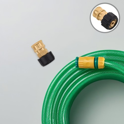 #ad High Pressure Water Pipe Conversion Head Female Quick Connect Kit $21.19