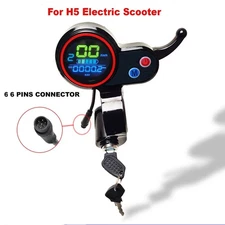 Display Throttle Accelerator Ignition 2 Key  fit H5 & H7 Electric Scooter