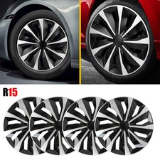 For Honda Fit Accessories Wheel Covers R15 Hub Caps Fit Steel Wheel Rims Cover
