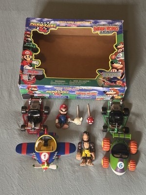 Mario Kart 64 Diddy Kong Racing Banjo Kazooie Figure Set (ToyBiz