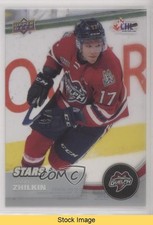 2021-22 Upper Deck CHL Stars Clear Cut Danny Zhilkin #329 READ hk5