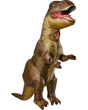 Jurassic World T-Rex Inflatable Kids Costume - Standard One-Size Fits