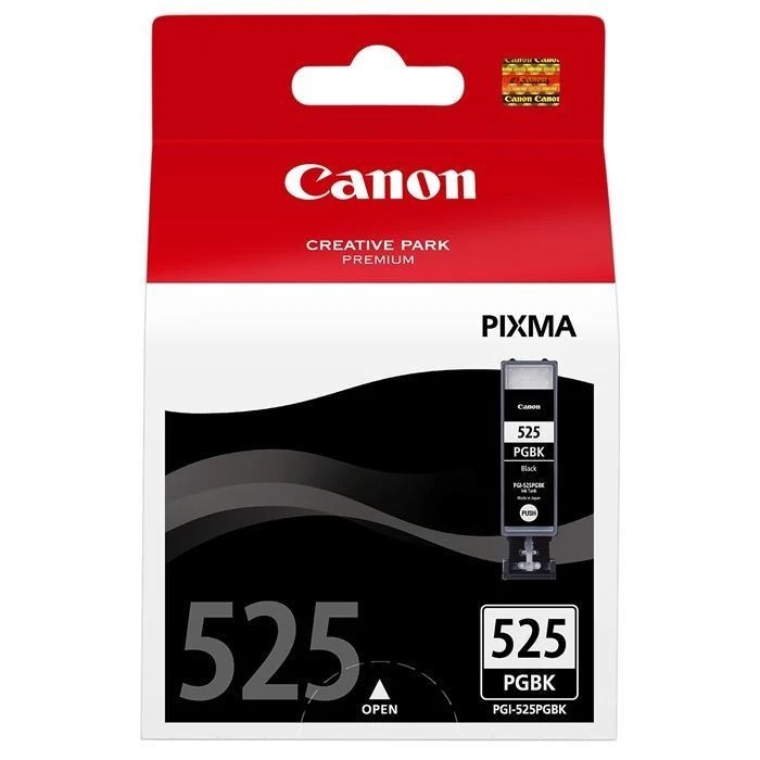 CANON PGI-525PGBK Noir Cartouche d'encre (4529B001) Authentique pour PiXMA iP485 - Photo 1/1