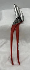 Pelican Pattern Lacquered Snips Silver Red 350 mm 269001 Stubai New