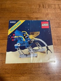 Lego - Classic Space  - 6882 - Walking Astro Grappler-100% Complete-Instructions
