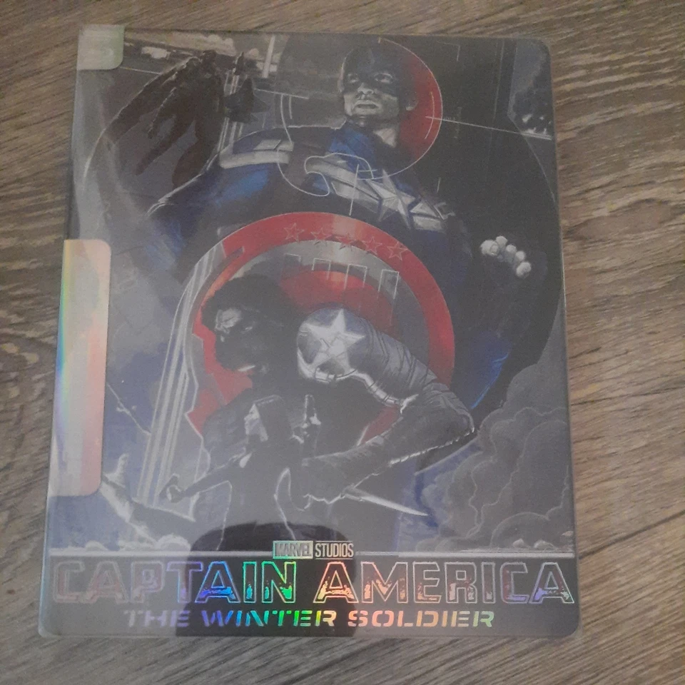 Mondo Marvel: Captain America The Winter Soldier, Ultra HD 4K & Bluray Steelbook - Image 2 of 4