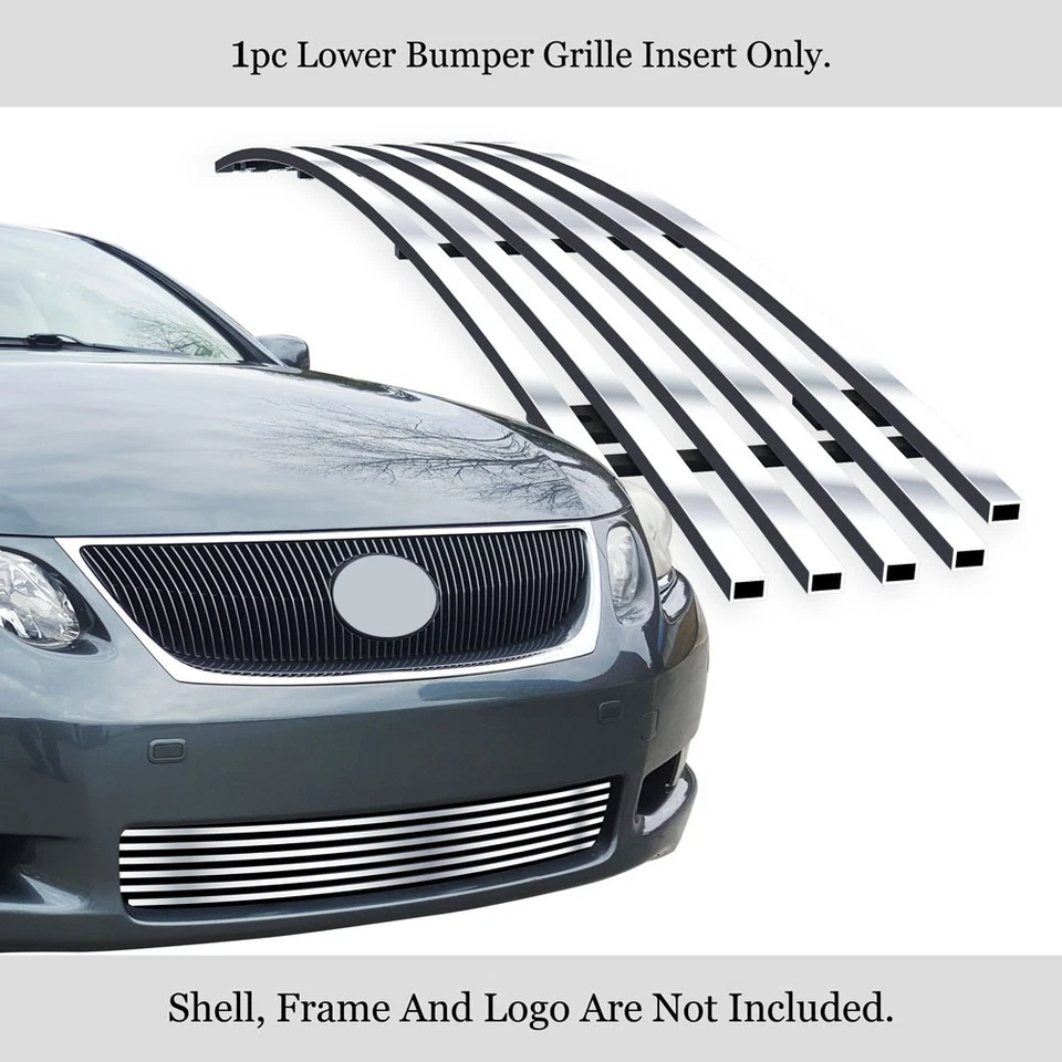 Fits 2007-20Lexus GS 350/ 05-07 GS 430 Lower Bumper Billet Grille - Image 2 of 4