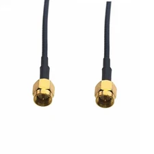 RF coaxial Cable Double SMA male to plug RG174 6"~10FT GPS FPV Radio antenna DVB