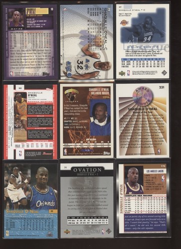 50 Lot Shaquille O'Neal Topps Fleer Skybox Upper Deck Ultra Stadium Club oneal - Picture 6 of 12