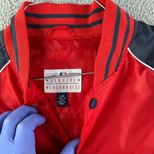St Louis Cardinals Jacket Mens Large Red Blue G-III WindBreaker MLB NWT - Picture 4 of 12