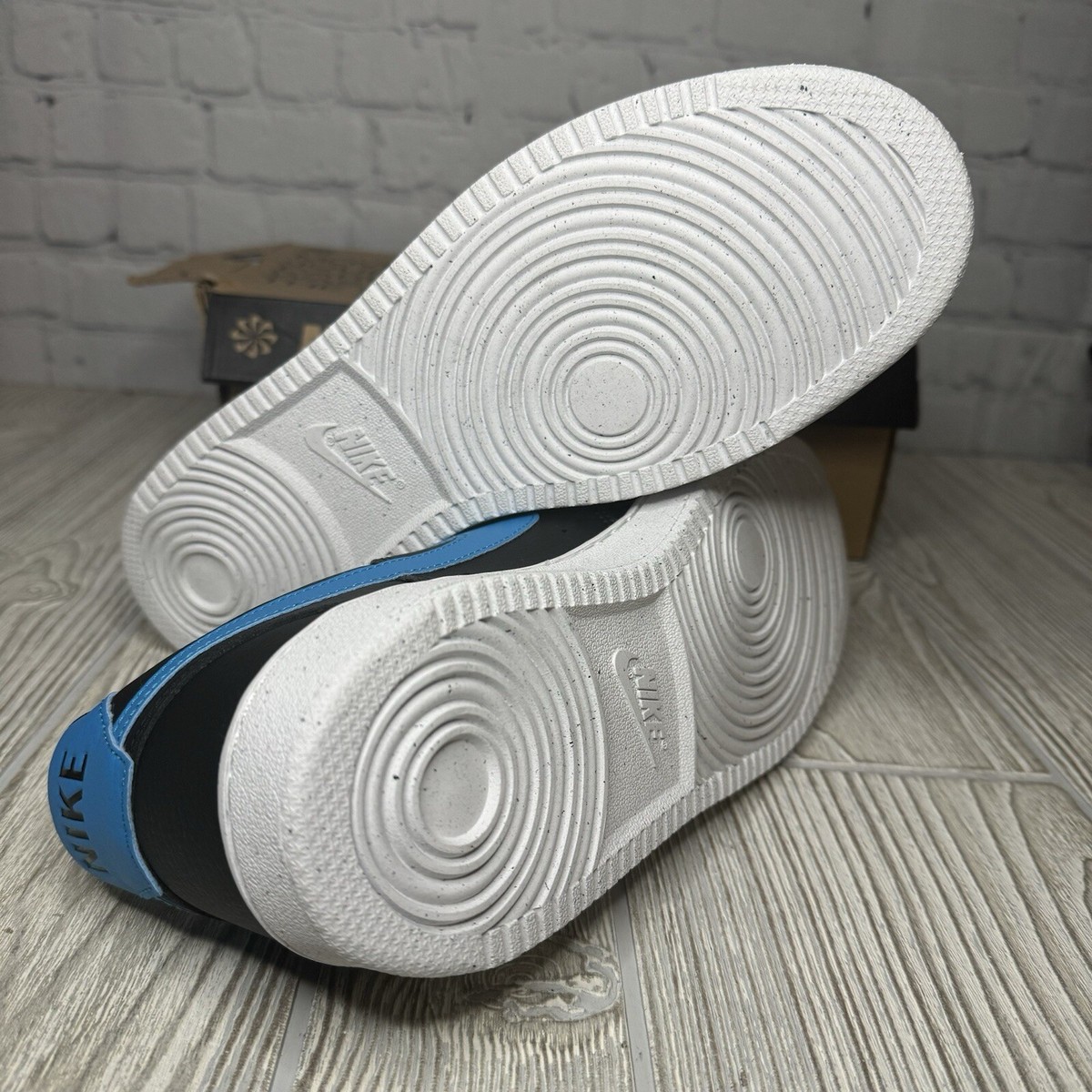 Nike Court Vision Low NN Men’s 11 Black Laser Blue DH2987-005 New Nike Court Vision Low NN Men main image 3