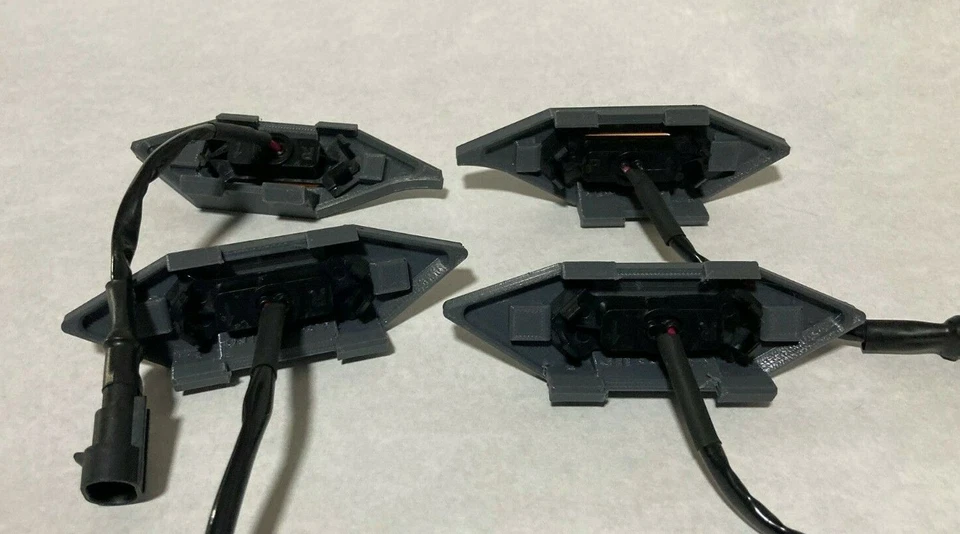 Toyota Tacoma 2020-21 Grill Adapters with Raptor Style Led Lights. Made In USA!! - Image 4 of 4